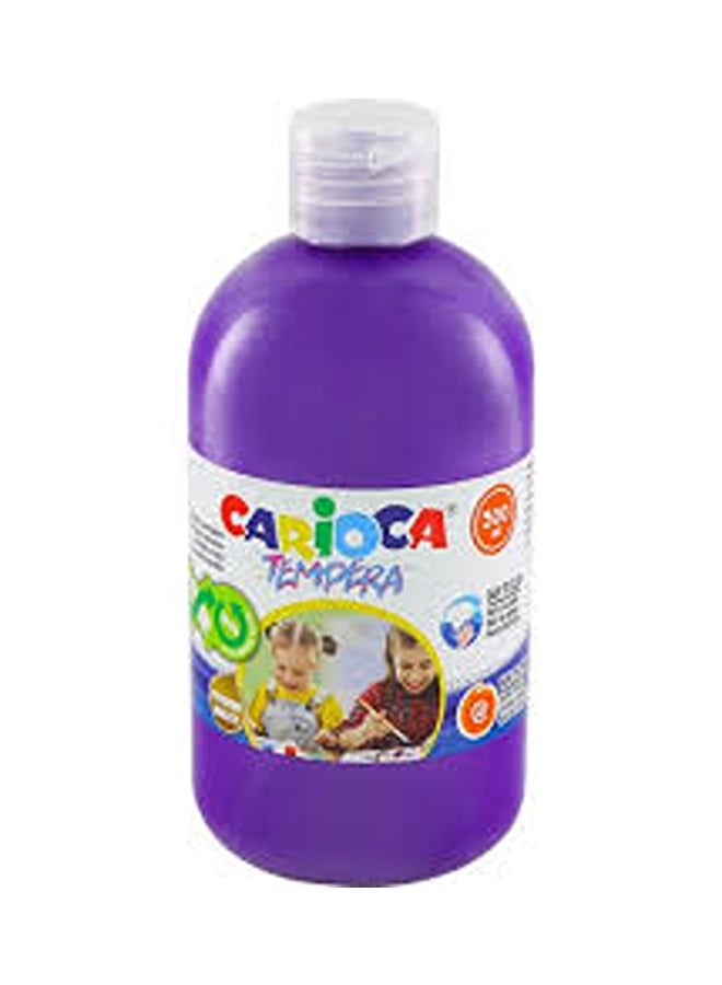 carioca Tempera Bottle Pastel Color Purple