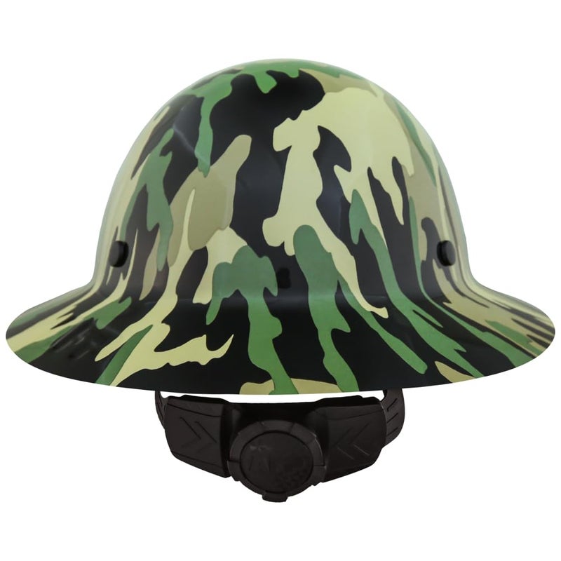 AFP Fiber Full Brim Hard Hat | 6 Point Ratchet Suspension | OSHA & ANSI Rated | Hard Hats for Men | Premium Construction Helmets for Safety - Image 3