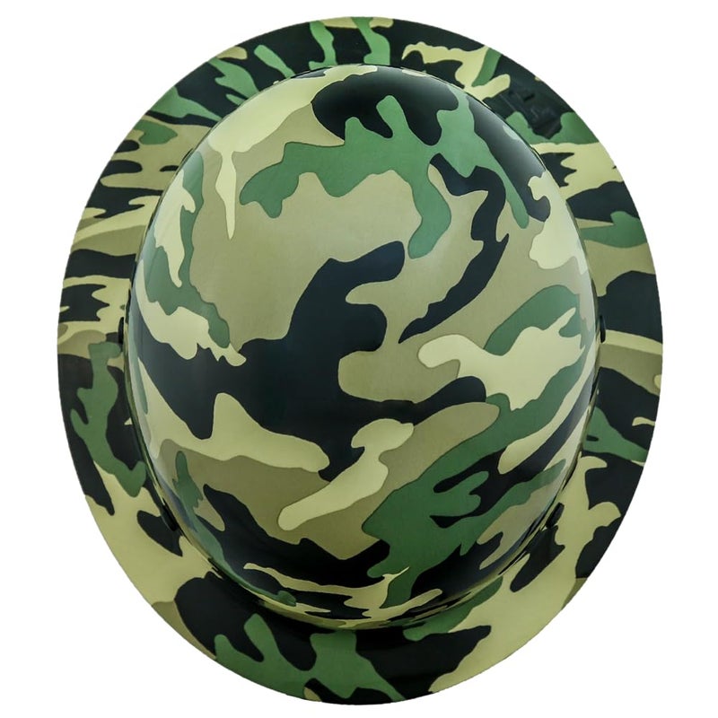 AFP Fiber Full Brim Hard Hat | 6 Point Ratchet Suspension | OSHA & ANSI Rated | Hard Hats for Men | Premium Construction Helmets for Safety - Image 4