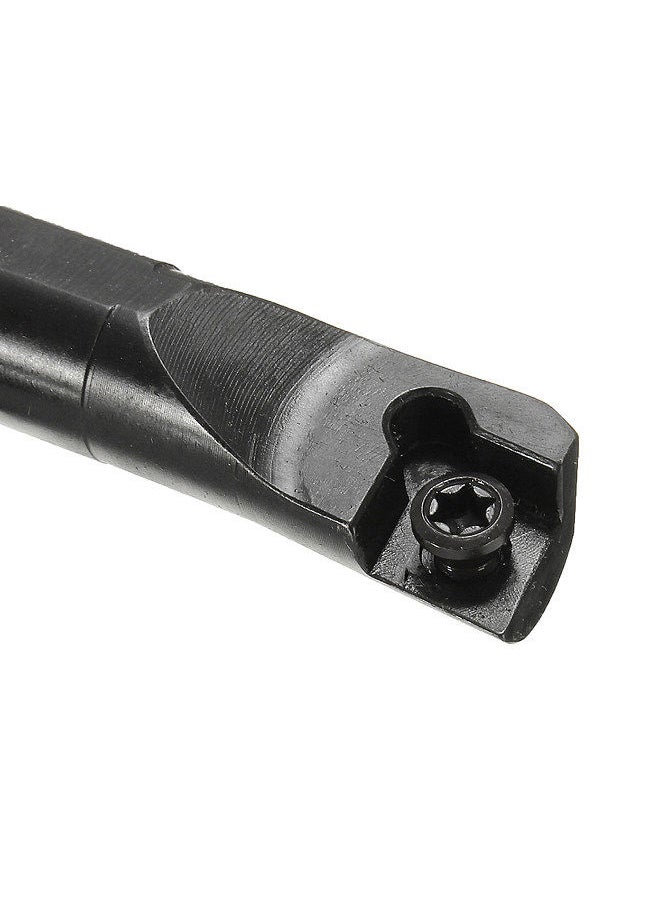 Generic - S12MSCLCR09+SCLCR1212H09+SCLCL1212H09+SCMCN1212H09 4 PCS 12MM Shank Lathe Turning Tool Holder Boring Bar + 10PCS Carbide Insert + 4PCS Wrench - Image 1