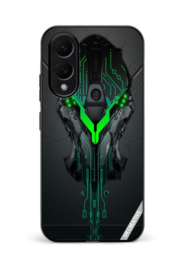 VR CREATIVE Protective Case Cover For Samsung Galaxy S25 Edge Logo Design Multicolour