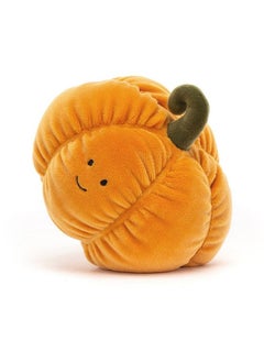 Jellycat Vivacious Vegetable Pumpkin Stuffed Plush  - Image 3