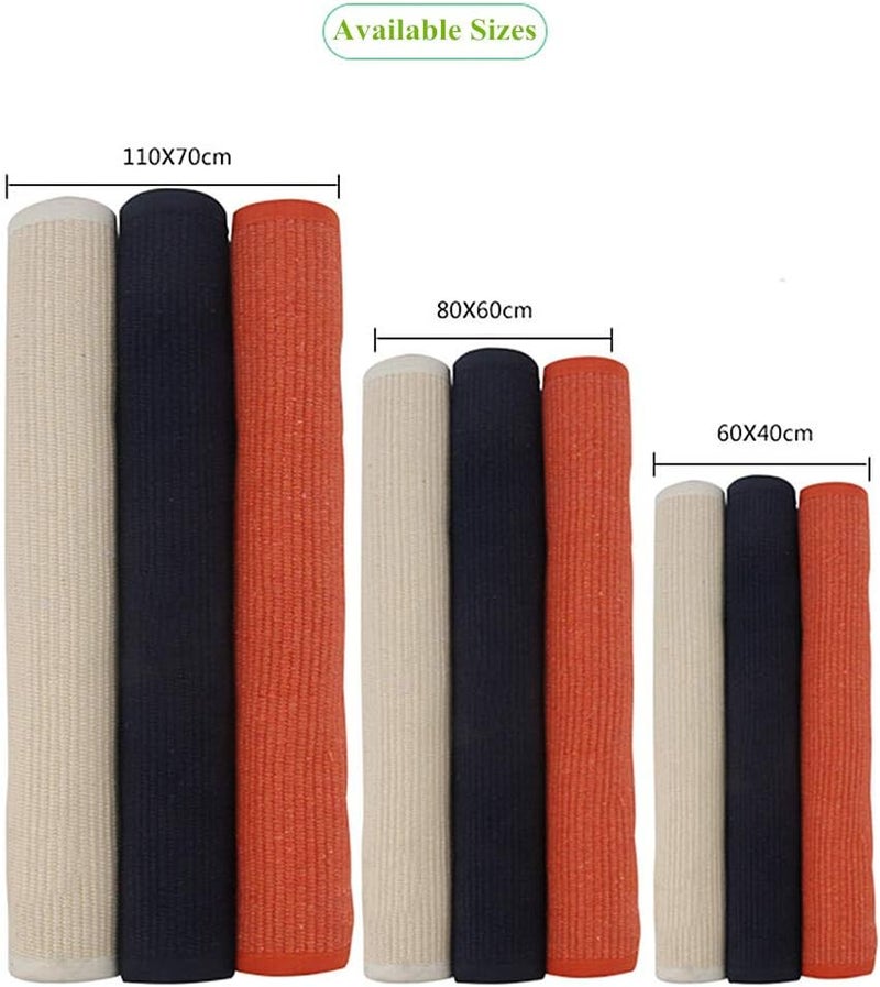 UKELER Montessori Mat for Nursery Preschool Kindergarten Soft Baby Play Mat Cotton Working Rug for Toddlers Babies Children, 27.5''×43.3'', Off-White - Image 2