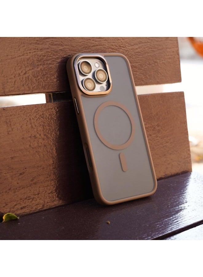 blupebble iPhone 16 Pro Case With MagSafe, Hybrid Matte Hard Back Cover with High-Grade Protection, Magnetic Phone Cover for iPhone  - Image 4