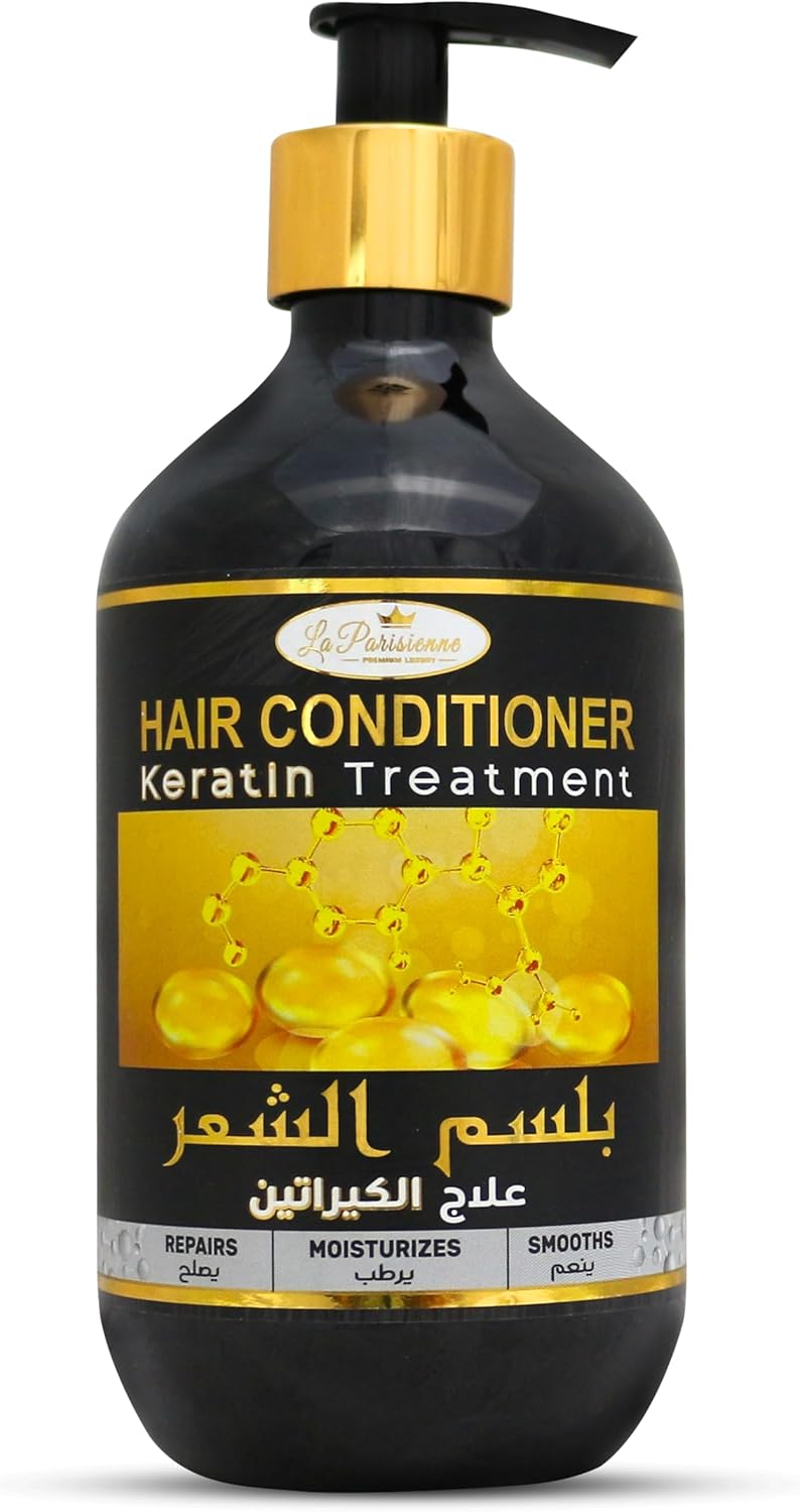 ECOLYTE+ La Parisienne Premium Luxury Hair Conditioner with Keratin Treatment - 500 ml - Image 1