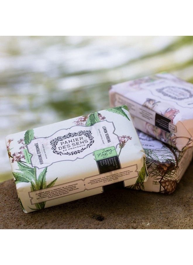 PANIER DES SENS Verbena Shea Butter Bar Soap 95% Natural & Made In France 2 Bars 7Oz/200G Each  - Image 5