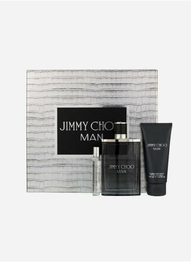 Jimmy Choo Man 3-Pieces Eau De Toilette, Gift Set 