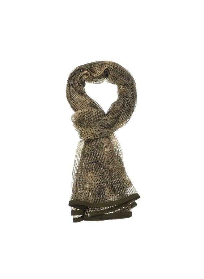 PATIKIL 71"x35" Camouflage Netting Camo Scarf, Camo Netting Veil Camo Mesh Neck Scarves Desert Mesh Scarves for Outdoor Activities, Ruin Camo - Image 1