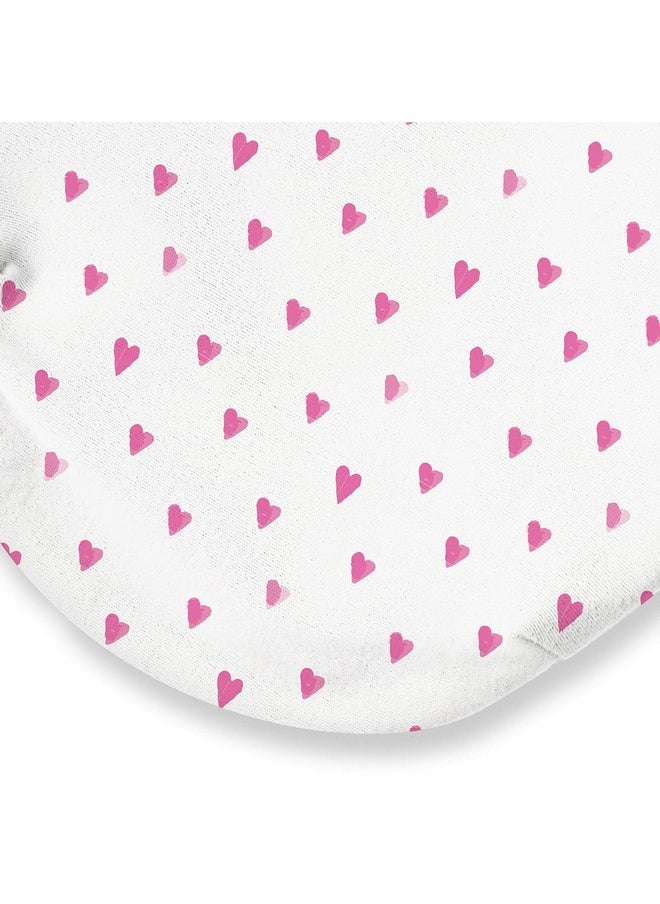 SwaddleMe - SwaddleMe Original Organic Swaddle 2-pk, 100% Organic Cotton Adjustable Baby Wrap, Small (0-3 Months, 7-14 lbs, up to 26"), Chasing Rainbows - Image 1