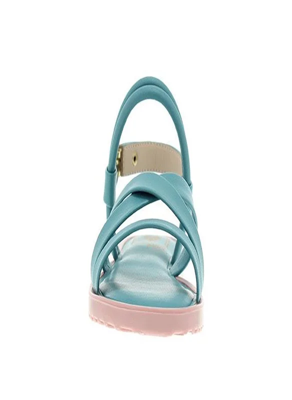 MOLEKINHA MOLEKINHA Sandals with Back strap For Girls, Green