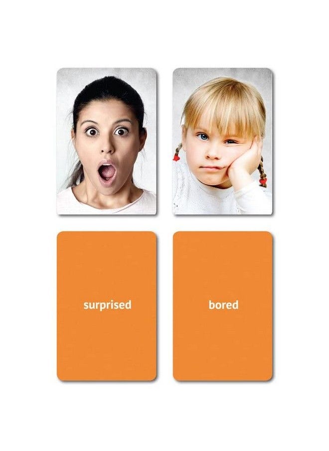 Picture My Picture - Feelings And Emotions Flash Cards ; 40 Emotion Development Language Photo Cards ; Speech Therapy Materials And Esl Materials - Image 1