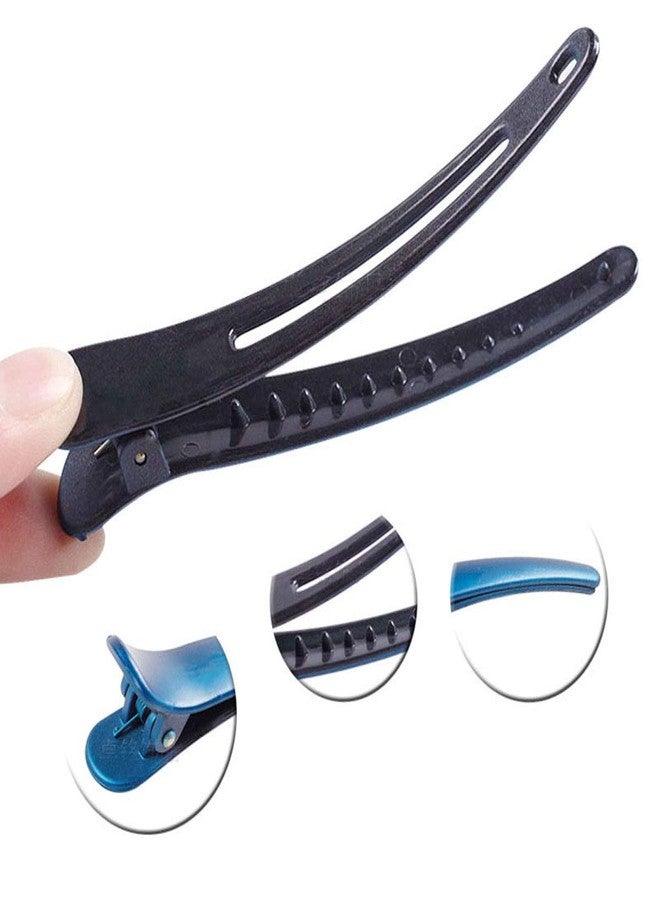 Fodattm 12PCS Professional Hairdressing Salon Duckbill Clip Plastic Non Slip Alligator Hairpin Simple Hairgrip Hair Clip Hair Barrettes for Hair Styling and Sectioning (Length -1.9in, Colourful) - Image 2