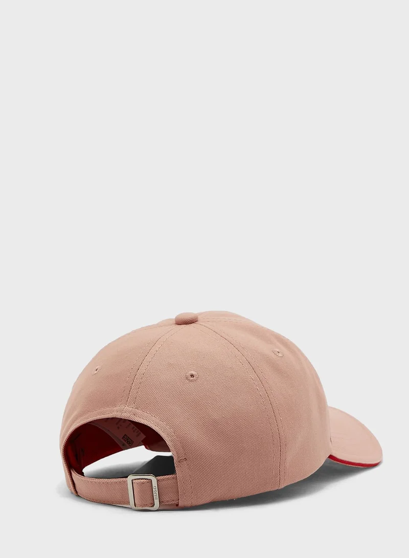 HUGO Logo Curved Peak Cap