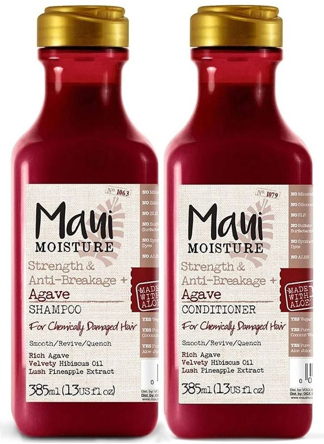 MAUI MOISTURE Maui Moisture Strength & Anti Breakage Agave Shampoo & Conditioner Kit  - Image 1