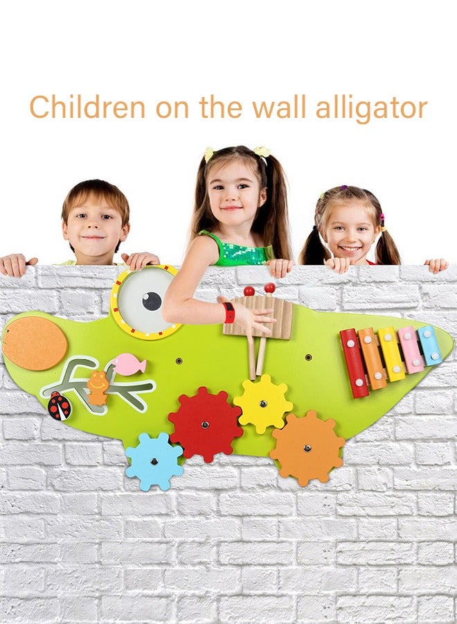 جساي تويز مثيرة للاهتمام على شكل الضفدع لعبة خشبية المجلس يلهم الحماس لاستكشاف - Image 4