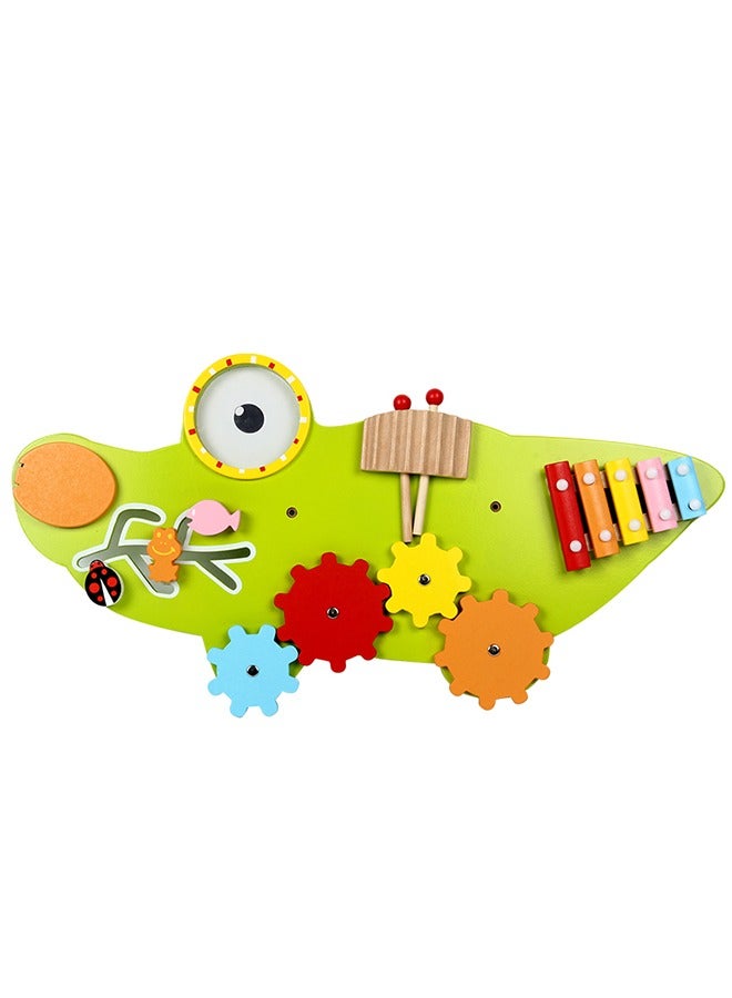 جساي تويز مثيرة للاهتمام على شكل الضفدع لعبة خشبية المجلس يلهم الحماس لاستكشاف - Image 1