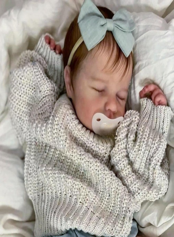 Zero Pam Full Silicone Baby Doll-20 in Reborn Baby Dolls Silicone Full Body, Realistic Babys Doll, Anatomically Correct Girl, Real Life Reborn Dolls with Accessories - Image 2