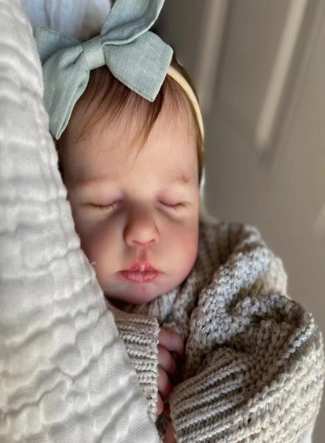 Zero Pam Full Silicone Baby Doll-20 in Reborn Baby Dolls Silicone Full Body, Realistic Babys Doll, Anatomically Correct Girl, Real Life Reborn Dolls with Accessories - Image 4