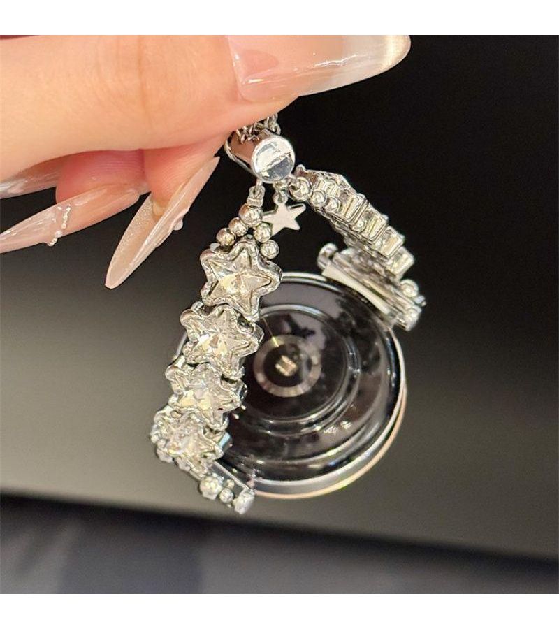 Sparkling Inlaid Diamond Bracelet for Huawei 20mm Watch Band - Image 1