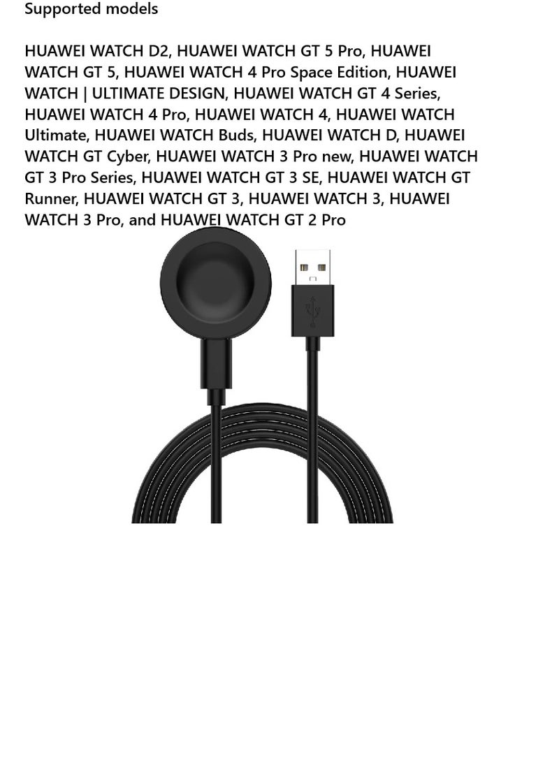 TWEGGON Charger for Huawei GT 5/GT 5 Pro/GT4/ GT4 Pro/ GT3 Pro/ GT3/ Gt2 Pro/ Watch 3/Watch 3 Pro Assorted Colors - Image 2
