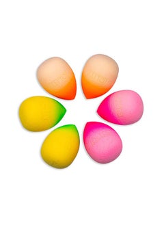 Beauty Blender Complexion Heart Sponge Ombre Coloured Pack 2 In 1 Blending Sponge Highlighters, Powder, Cream Or Liquid Application HBB01