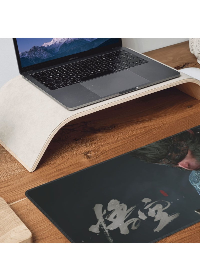 General Black Myth Goku Game Mouse Pad Large Home Internet Cafe E-sports Non-slip Comfortable Natural Rubber Mouse Desk Pad  - Image 2