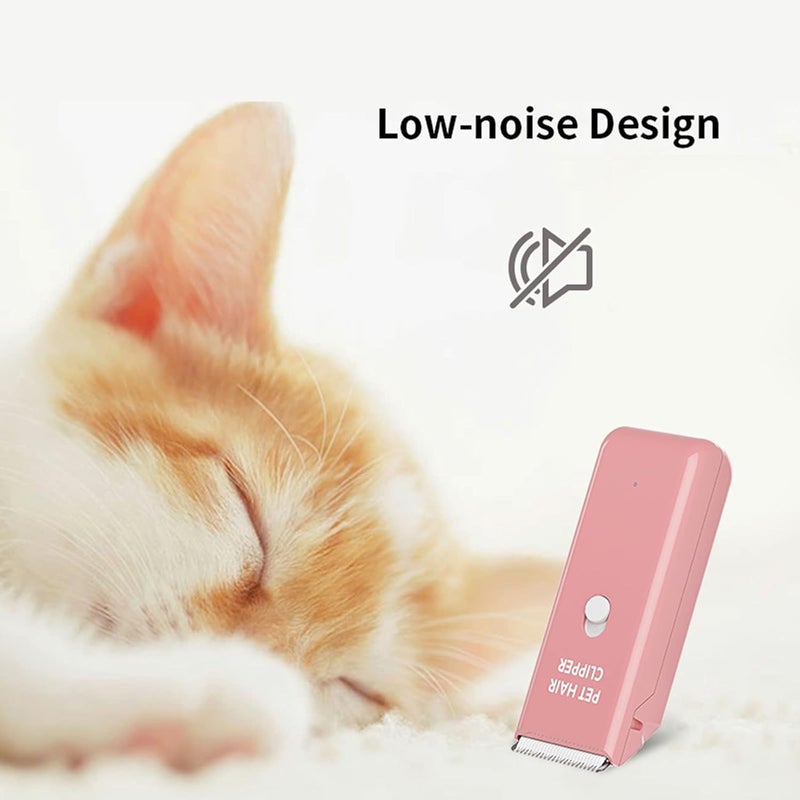Grimgrow Dog Cat Home Hair Waterproof Clipper Portable Electric USB Rechargeable Pet Grooming Tools Low Noise Shaver Cordless Trimmer for Small and Large Pets - Image 3