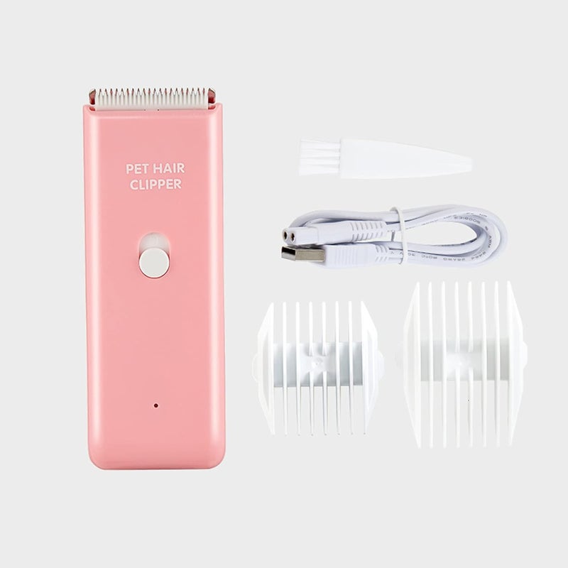 Grimgrow Dog Cat Home Hair Waterproof Clipper Portable Electric USB Rechargeable Pet Grooming Tools Low Noise Shaver Cordless Trimmer for Small and Large Pets - Image 2