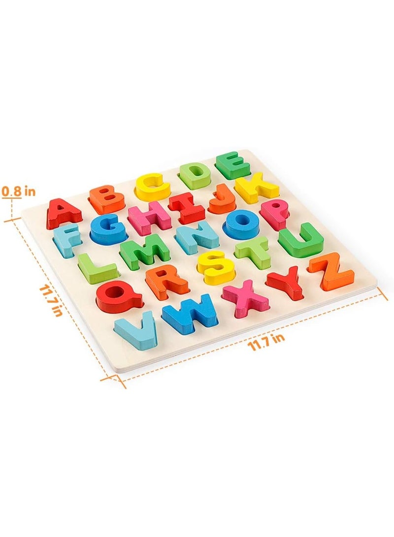 Clicko English Alphabet Wooden Block Set - Image 1