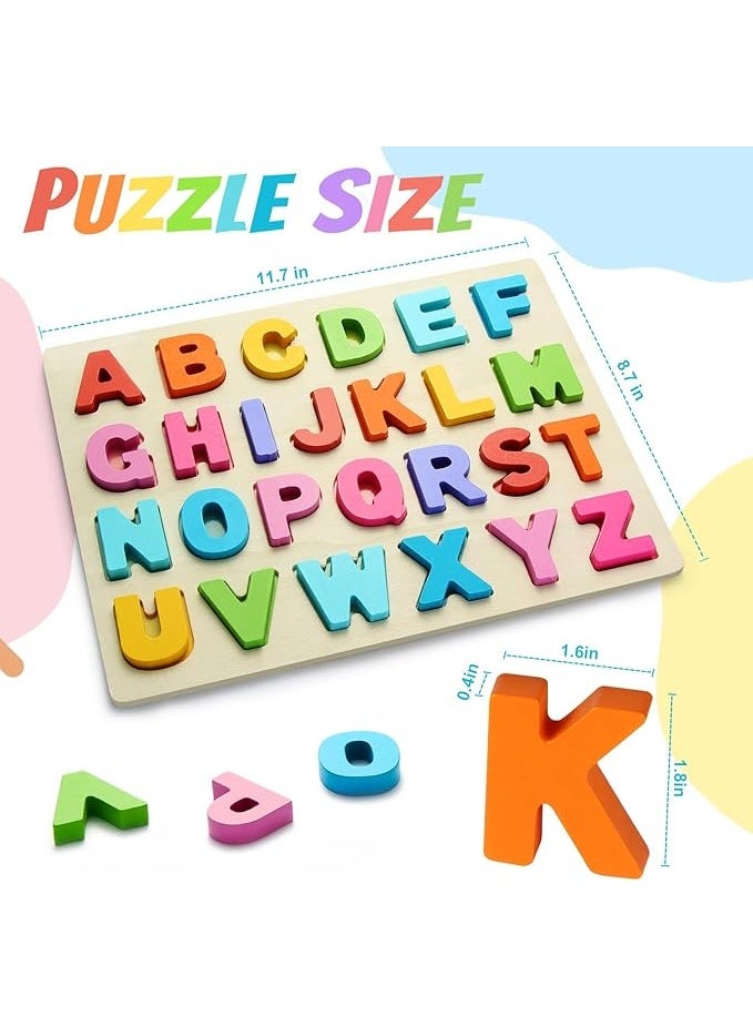 Clicko English Alphabet Wooden Block Set - Image 2