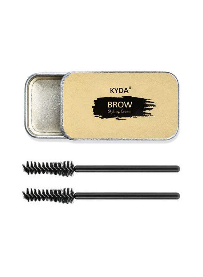 Ownest Eyebrow Styling Soap Kit, Long Lasting Waterproof Smudge Proof Pomade for Natural Brows, 3D Feathery Brows Makeup Balm - Image 1