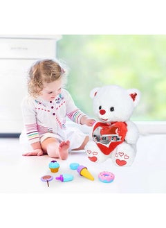 30cm White Teddy Bear Toy with Holding Heart Shape for Girls Friend and Couples Anniversary Valentine and Birthday Gift - pzsku/Z6152A172AC44A4888EEAZ/45/_/1738665378/1485b3d3-94d1-4762-b2a5-884e8926b9f8