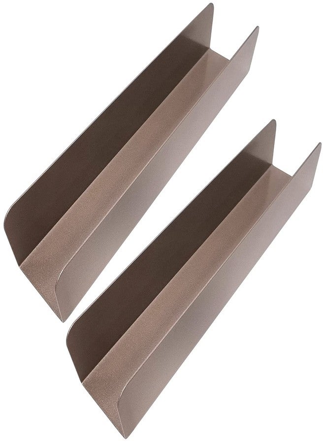Dadamong 2Pcs U-Shape Non-stick Biscuit Cake Bread Mold Baguette Toast Mould, Carbon Steel Rectangle Cake Pan Cranberry Cookies Molds for Kitchen Baking (Champagne) - Image 1