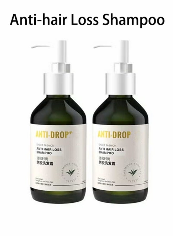 RUKYU Polygonum multiflorum anti-hair loss and hair growth shampoo anti-dandruff and anti-itching ginseng fluffy oil control anti-hair loss shampoo - Image 1