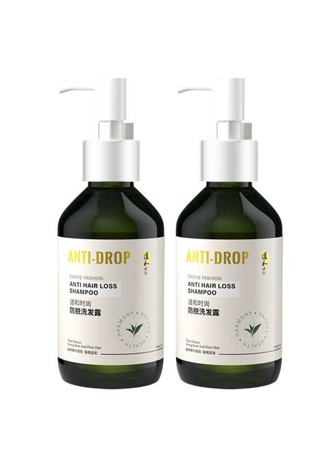 Polygonum multiflorum anti-hair loss and hair growth shampoo anti-dandruff and anti-itching ginseng fluffy oil control anti-hair loss shampoo