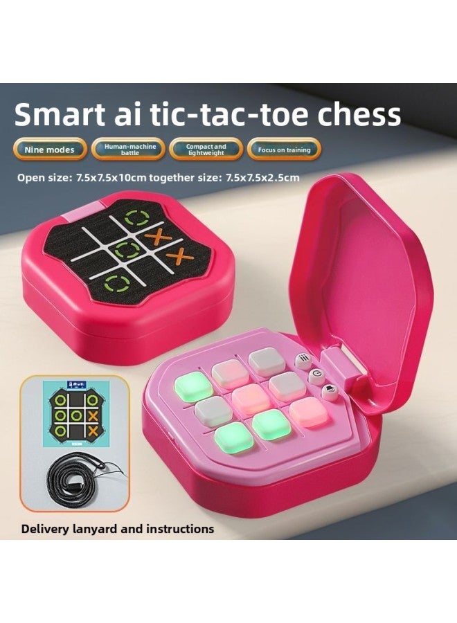 لعبة طاولة تعليمية ممتعة للأطفال من نوع "تيك تاك تو" مناسبة للأولاد والبنات، مناسبة لرياض الأطفال