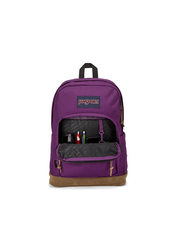 【School season】Classic Colorful School Bag with Leather Computer Compartment Must-Have Back-to-School Travel Bag Laptop Bag for Students