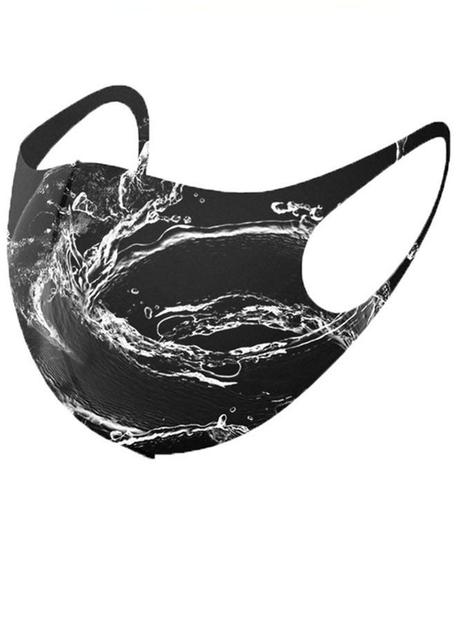 10 Pcs Reusable Breathable Cloth Cotton Face Masks set, Fabric Face Covering Dust Proof (Black+Grey+Pink+Blue+White) - Image 3