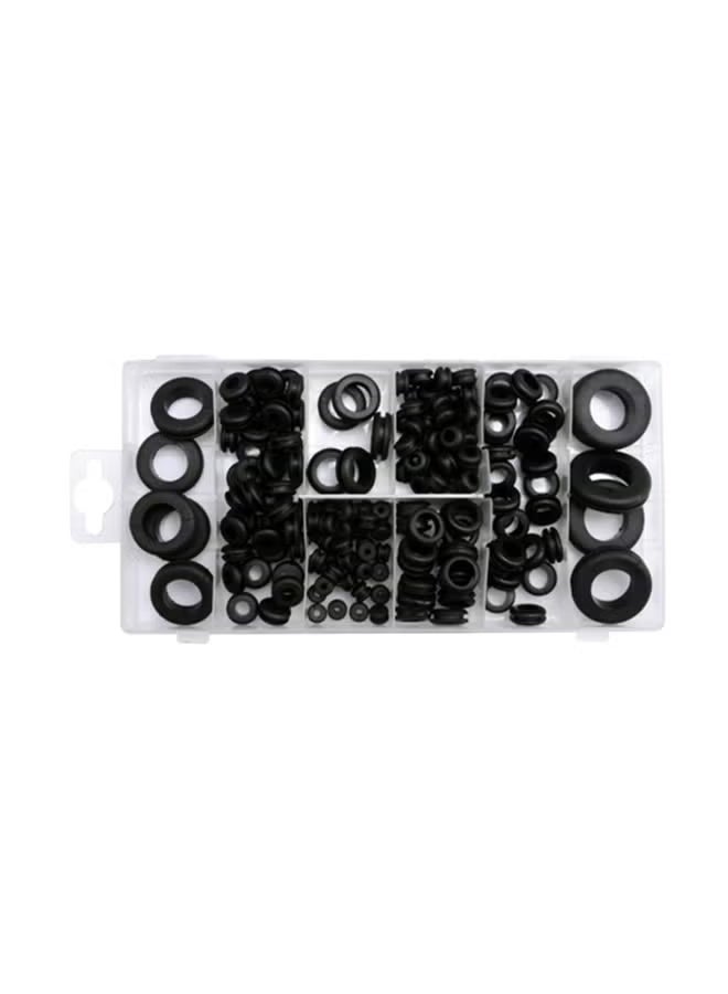 Yato 180-Piece Rubber Ring Grommets Hand Tool Set Black - Image 1