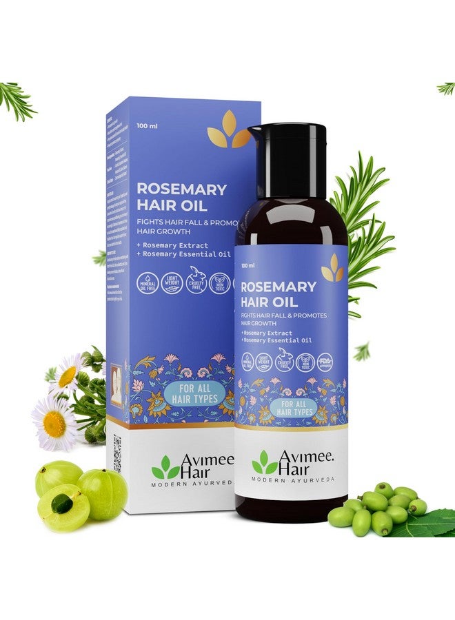 AVIMEE HERBAL Rosemary Super Saver Combo For Hair Growth & Hair Fall | Rosemary Water (200Ml) | Rosemary Oil (100Ml) | Super Saver Combo - Image 3