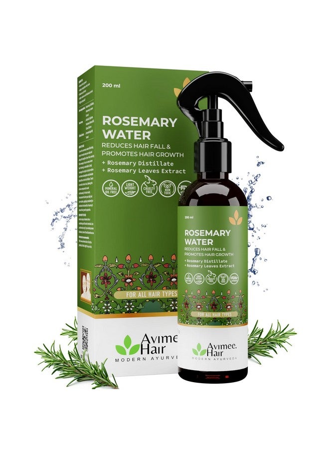AVIMEE HERBAL Rosemary Super Saver Combo For Hair Growth & Hair Fall | Rosemary Water (200Ml) | Rosemary Oil (100Ml) | Super Saver Combo - Image 2