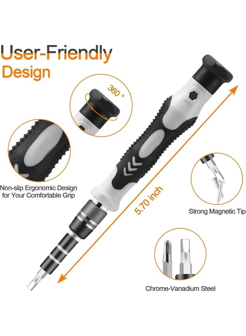 SHAOZHEN Precision Screwdriver Set, Professional Grade 115 in 1 Magnetic Repair Tool Kit for Electronics, Computer, iPhone, Laptop, Game Console, Watch, Eyeglasses, Modding, and DIY Projects - Image 2