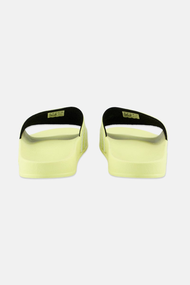 adidas Originals Women Adilette Slip On Slides, Pulse Yellow  - Image 2