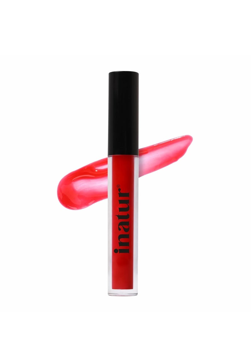 INATUR Lip Gloss  Angelic and Glam Pink  - Image 2