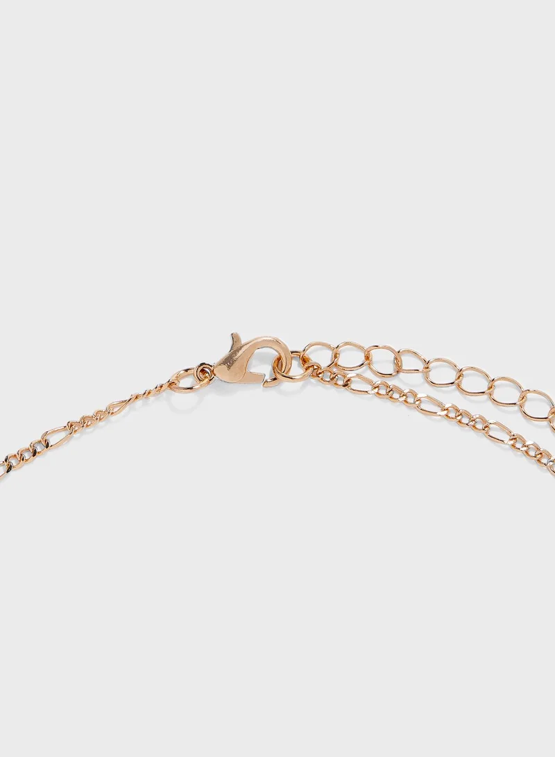 FOREVER 21 Multipack Heart Pendant Necklace
