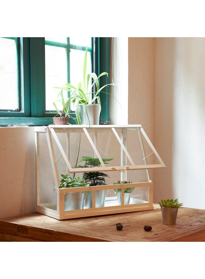 Zaboon Greenhouse, In/Outdoor/White, 45 Cm - Image 2