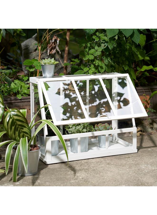 Zaboon Greenhouse, In/Outdoor/White, 45 Cm - Image 3