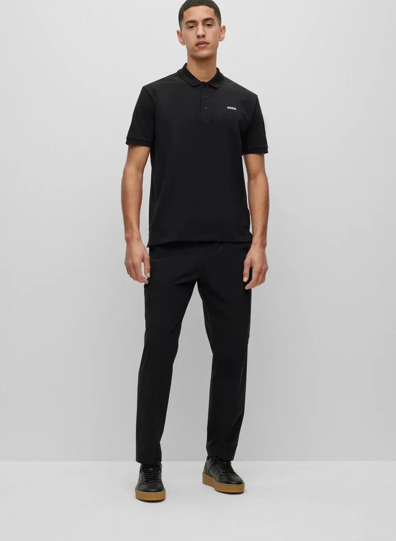 HUGO Embroidered Logo Polo