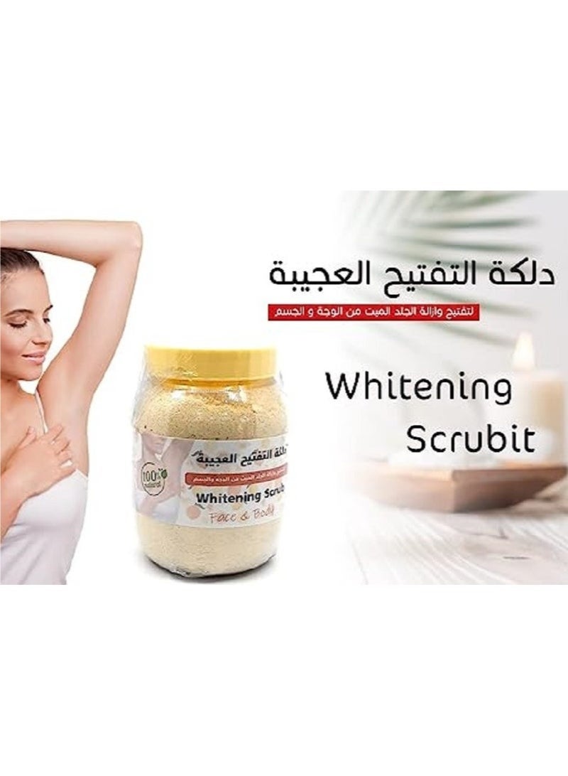 Whitening Scrub Face AND Body 320gm - Image 4