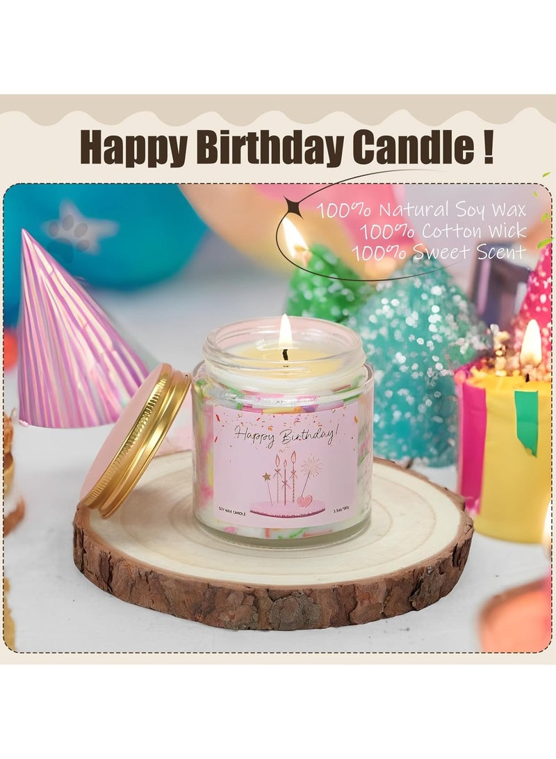 Birthday Gift for Teenage Girls Happy Birthday Gift Box for Girls Cute School-Style Accessories for Teens Adorable Daisy-Print Aesthetic Glass Cup 8-Piece Gift Set for Teenage Girls - Image 3